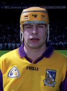 14 June 1998; Michael Jordon of Wexford ahead of the Guinness Leinster Senior Hurling Championship Semi-Final match between Offaly and Wexford at Croke Park in Dublin. Photo by Ray McManus/Sportsfile