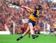 12 July 1998; Niall Gilligan of Clare during the Guinness Munster Senior Hurling Championship Final match between Clare and Waterford at Semple Stadium in Thurles, Tipperary. Photo by Brendan Moran/Sportsfile
