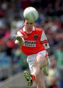 28 June 1998; Oisin McConville of Armagh during the Bank of Ireland Ulster Senior Football Championship Semi-Final match between Armagh and Derry at St Tiernach's Park in Clones, Monaghan. Photo by David Maher/Sportsfile