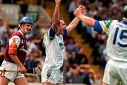 26 July 1998; Sean Daly of Waterford celebrates his side's first goal during the Guinness All-Ireland Senior Hurling Championship Quarter-Final match between Waterford and Galway at Croke Park in Dublin. Photo by Damien Eagers/Sportsfile