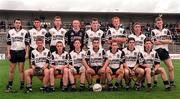 28 June 1998; The Sligo team prior to the Connacht Minor Football Championship Semi-Final match between Roscommon and Sligo at Dr Hyde Park in Roscommon. Photo by Matt Browne/Sportsfile