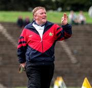 21 June 1998; Antrim manager Sean McGuinness during the Guinness Ulster Senior Hurling Championship Semi-Final Replay match between Antrim and London at Casement Park in Belfast, Antrim. Photo by Damien Eagers/Sportsfile