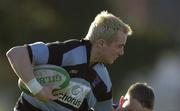 4 April 2001; John Davis, Shannon. Rugby. Picture credit; Brendan Moran / SPORTSFILE *(EDI)*