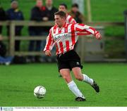 2 December 2001; Eamon Doherty, Derry City. Soccer. Picture credit; David Maher / SPORTSFILE