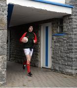 13 November 2016; Paul Reid of Palatine makes his way back from the warm-up ahead of the AIB Leinster GAA Football Senior Club Championship quarter-final game between Palatine and St Vincents at Netwatch Cullen Park in Carlow. Photo by Daire Brennan/Sportsfile