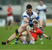 13 November 2016; Conor O'Doherty of Palatine in action against Enda Varley of St Vincents during the AIB Leinster GAA Football Senior Club Championship quarter-final game between Palatine and St Vincents at Netwatch Cullen Park in Carlow. Photo by Daire Brennan/Sportsfile
