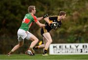 13 November 2016; Colm Cooper of Dr Crokes in action against Noel McGrath of Loughmore Castleiney during the AIB Munster GAA Football Senior Club Championship semi-final game between Dr. Crokes and Loughmore - Castleiney in Killarney Co Kerry. Photo by Diarmuid Greene/Sportsfile