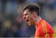 13 November 2016; Barry Moran of Castlebar Mitchels reacts following a missed chance during the AIB Connacht GAA Football Senior Club Championship semi-final match between Castlebar Mitchels and Corofin at Elverys MacHale Park in Castlebar, Co. Mayo. Photo by Ramsey Cardy/Sportsfile