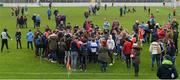 13 November 2016; Supporters wait to meet Diarmuid Connolly after the AIB Leinster GAA Football Senior Club Championship quarter-final game between Palatine and St Vincents at Netwatch Cullen Park in Carlow. Photo by Daire Brennan/Sportsfile