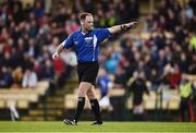 13 November 2016; Referee James Bermingham during the AIB Munster GAA Football Senior Club Championship semi-final game between Dr. Crokes and Loughmore - Castleiney in Killarney Co Kerry. Photo by Diarmuid Greene/Sportsfile