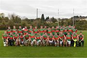 13 November 2016; The  Loughmore - Castleiney squad before the AIB Munster GAA Football Senior Club Championship semi-final game between Dr. Crokes and Loughmore - Castleiney in Killarney Co Kerry. Photo by Diarmuid Greene/Sportsfile