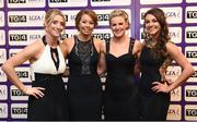 12 November 2016; In attendance at the TG4 Ladies Football All Stars awards in Citywest Hotel in Dublin are Mayo players, from left, Cora Staunton, Sarah Tierney, Fiona MacHale and Niamh Kelly.  Photo by Cody Glenn/Sportsfile