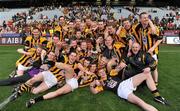 17 March 2011; The Crossmaglen Rangers team celebrate with the Andy Merrigan cup after the game. AIB GAA Football All-Ireland Senior Club Championship Final, St Brigids v Crossmaglen Rangers, Croke Park, Dublin. Picture credit: Brendan Moran / SPORTSFILE