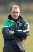 26 March 2011; The Fermanagh manager John O'Neill before the game. Allianz Football League, Division 4, Round 7, Kilkenny v Fermanagh, Conahy Shamrocks GAA Club, Jenkinstown, Co. Kilkenny. Picture credit: Ray McManus / SPORTSFILE