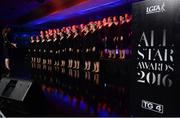 12 November 2016; The Kilkenny Choir performs during the TG4 Ladies Football All Star awards at the Citywest Hotel in Dublin.  Photo by Cody Glenn/Sportsfile
