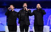 12 November 2016; The Galway Tenors perform during the TG4 Ladies Football All Star awards at the Citywest Hotel in Dublin.  Photo by Cody Glenn/Sportsfile