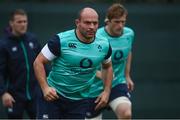 14 November 2016; Rory Best of Ireland during squad training at Carton House in Maynooth, Co. Kildare. Photo by Ramsey Cardy/Sportsfile