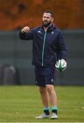 14 November 2016; Ireland defence coach Andy Farrell during squad training at Carton House in Maynooth, Co. Kildare. Photo by Ramsey Cardy/Sportsfile