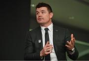 15 November 2016; Bid ambassador Brian O'Driscoll in attendance at the official launch of Ireland's bid for the 2023 Rugby World Cup at the Aviva Stadium in Lansdowne Road, Dublin. Photo by Ramsey Cardy/Sportsfile