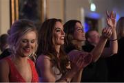 12 November 2016; Attendees dance during the TG4 Ladies Football All Stars awards in Citywest Hotel in Dublin.  Photo by Brendan Moran/Sportsfile