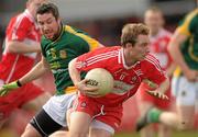 3 April 2011; Sean Leo McGoldrick, Derry, in action against Cian Ward, Meath. Allianz Football League Division 2 Round 6, Derry v Meath, Celtic Park, Derry. Photo by Sportsfile