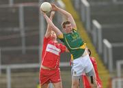 3 April 2011; Shane O'Rourke, Meath, in action against Joe O'Kane, Derry. Allianz Football League Division 2 Round 6, Derry v Meath, Celtic Park, Derry. Photo by Sportsfile
