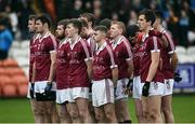 13 November 2016; The Slaughtneil team before the AIB Ulster GAA Football Senior Club Championship semi-final game between Killyclogher and Slaughtneil at Athletic grounds in Armagh. Photo by Oliver McVeigh/Sportsfile