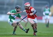20 November 2016; Con O'Callaghan of Cuala in action against Garry Bennett of St. Mullins during the AIB Leinster GAA Hurling Senior Club Championship semi-final match between St. Mullins and Cuala at Netwatch Cullen Park in Carlow. Photo by David Maher/Sportsfile