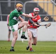20 November 2016; Con O'Callaghan of Cuala in action against Ger Coady of St. Mullins during the AIB Leinster GAA Hurling Senior Club Championship semi-final match between St. Mullins and Cuala at Netwatch Cullen Park in Carlow. Photo by David Maher/Sportsfile
