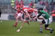 20 November 2016; David Treacy of Cuala in action against John Doran of St. Mullins during the AIB Leinster GAA Hurling Senior Club Championship semi-final match between St. Mullins and Cuala at Netwatch Cullen Park in Carlow. Photo by David Maher/Sportsfile