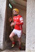 20 November 2016; Cian Waldron of Cuala steps up from the dressing room for the start of the second half of the AIB Leinster GAA Hurling Senior Club Championship semi-final match between St. Mullins and Cuala at Netwatch Cullen Park in Carlow. Photo by David Maher/Sportsfile
