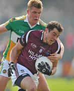 10 April 2011; Brendan Murtagh, Westmeath, in action against Brian Connor, Offaly. Allianz Football League, Division 2, Round 7, Westmeath v Offaly, Cusack Park, Mullingar, Co. Westmeath. Picture credit: David Maher / SPORTSFILE