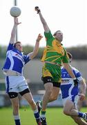 10 April 2011; Mark Timmons, Laois, in action against Rory Kavanagh, Donegal. Allianz Football League, Division 2, Round 7, Laois v Donegal, O'Moore Park, Portlaoise, Co. Laois. Picture credit: Matt Browne / SPORTSFILE