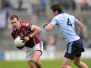 10 April 2011; Cormac Bane, Galway, in action against Nicky Devereux, Dublin. Allianz Football League, Division 1, Round 7, Galway v Dublin, Pearse Stadium, Salthill, Galway. Picture credit: Ray McManus / SPORTSFILE