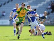 10 April 2011; Rory Kavanagh, Donegal, in action against Denis Booth, Laois. Allianz Football League, Division 2, Round 7, Laois v Donegal, O'Moore Park, Portlaoise, Co. Laois. Picture credit: Matt Browne / SPORTSFILE