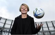 23 November 2016; At the announcement of Aviva’s sponsorship of the FAI’s Soccer Sisters programme from 2017 – 2020 in Aviva Stadium, Dublin, is Republic of Ireland manager Sue Ronan. Aviva’s sponsorship of the programme will see an expansion to a planned 120 venues across Ireland in 2017 along with an Aviva Soccer Sisters Schools programme and an Aviva Soccer Sisters Nursery Academy which will target girls between 5 and 8 years old.  Pre-registration is open now at www.fai.ie/soccersisters or if you are interested in hosting an Aviva Soccer Sisters camp in 2017 contact soccersisters@fai.ie #AvivaSoccerSisters. Photo by Cody Glenn/Sportsfile