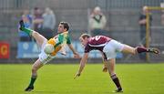 10 April 2011; Francis Boyle, Westmeath, in action against Thomas Deehan, Offaly. Allianz Football League, Division 2, Round 7, Westmeath v Offaly, Cusack Park, Mullingar, Co. Westmeath. Picture credit: David Maher / SPORTSFILE