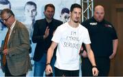 25 November 2016; Andrea Scarpa during the official weigh-in at the Hilton London Wembley Hotel prior to the Big City Dreams boxing event at the Wembley Arena in London, England. Photo by Stephen McCarthy/Sportsfile