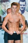 25 November 2016; Charlie Edwards during the official weigh-in at the Hilton London Wembley Hotel prior to the Big City Dreams boxing event at the Wembley Arena in London, England. Photo by Stephen McCarthy/Sportsfile