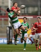 26 November 2016; Andrew Conway of Munster in action against Ian McKinley of Benetton Treviso during the Guinness PRO12 Round 9 match between Munster and Benetton Treviso at Thomond Park in Limerick. Photo by Diarmuid Greene/Sportsfile