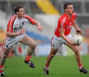 10 April 2011; Patrick Kelly, Cork, in action against Kieran Toner, Armagh. Allianz Football League, Division 1, Round 7, Cork v Armagh, Pairc Ui Chaoimh, Cork. Picture credit: Barry Cregg / SPORTSFILE