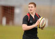 21 March 2011; Ulster's Paddy Jackson in action during squad training ahead of their Celtic League match against Glasgow Warriors on Friday. Ulster Rugby Squad Training, Newforge Training Ground, Belfast, Co. Antrim. Picture credit: Oliver McVeigh / SPORTSFILE