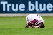 16 April 2011; A dejected Westmeath goalkeeper Darren Brady after his mistake led to a second goal for Dublin. Leinster GAA Football Minor Championship, First Round, Dublin v Westmeath, Parnell Park, Dublin. Picture credit: Barry Cregg / SPORTSFILE