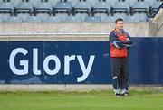 16 April 2011; Dublin manager Dessie Farrell looks on during the game. Leinster GAA Football Minor Championship, First Round, Dublin v Westmeath, Parnell Park, Dublin. Picture credit: Barry Cregg / SPORTSFILE