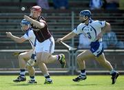 17 April 2011; Joe Canning, Galway, in action against Liam Lawlor, left, and Michael Walsh, Waterford. Allianz Hurling League, Division 1, Round 7, Waterford v Galway, Walsh Park, Waterford. Picture credit: Stephen McCarthy / SPORTSFILE