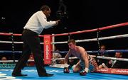 26 November 2016; Jake Ball during his Light Heavyweight fight with JJ McDonagh at Wembley Arena in London, England. Photo by Stephen McCarthy/Sportsfile