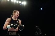 26 November 2016; Katie Taylor during her Super-Featherweight fight with Karina Kopinska at Wembley Arena in London, England. Photo by Stephen McCarthy/Sportsfile