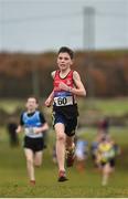 27 November 2016; Oisin Colhoun from Derry City Spartans A.C. on his way to winning the under 12 boys race during the Irish Life Health National Cross Country Championships at the National Sports Campus in Abbotstown, Co Dublin. Photo by Cody Glenn/Sportsfile