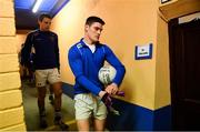 27 November 2016; St. Vincent's captain Diarmuid Connolly leads his side out of the dressing room ahead of the AIB Leinster GAA Football Senior Club Championship Semi-Final game between St. Columbas and St. Vincent's at Glennon Bros Pearse Park in Longford. Photo by Ramsey Cardy/Sportsfile
