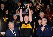 27 November 2016; Dr Crokes captain Johnny Buckley lifts the cup after the AIB Munster GAA Football Senior Club Championship Final between Dr. Crokes and The Nire at Mallow GAA Complex in Mallow, Co Cork. Photo by Diarmuid Greene/Sportsfile